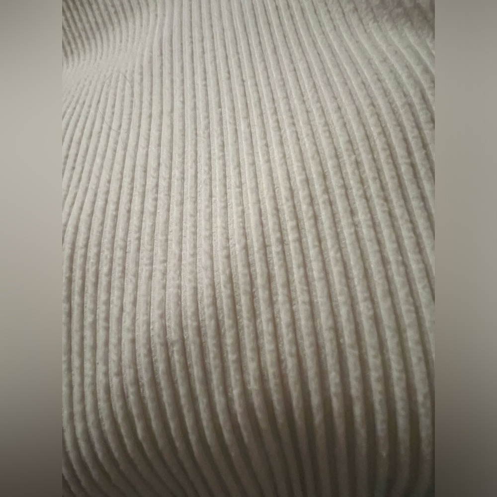 Alo Cream Muse Ribbed Hoodie small/medium - Picture 10 of 10